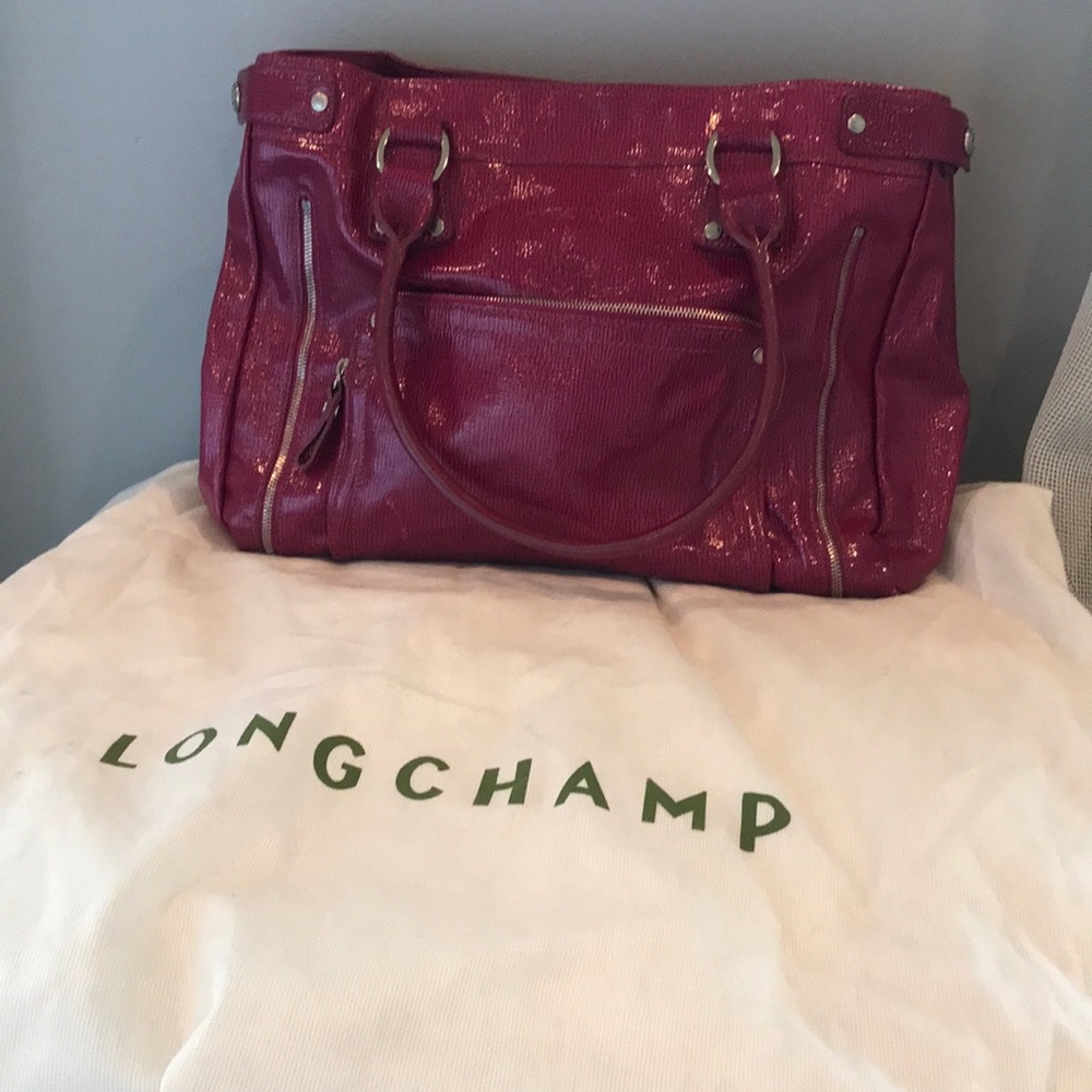 Longchamp Patent Rodeo Luxe “Excellent*